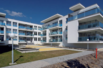 Biela kačica nad Banskou Bystricou