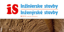 Časopis Inžinierske stavby/Inženýrské stavby 4/2010 v predaji