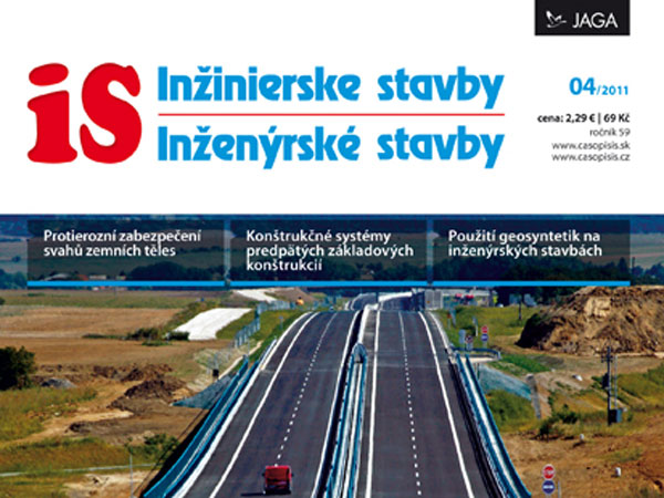 casopis inzinierske stavby inzenyrske stavby 4 2011 v predaji