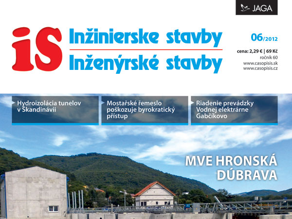 casopis inzinierske stavby inzenyrske stavby 6 2012 v predaji