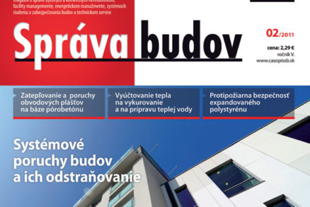 Časopis Správa budov 2/2011 v predaji