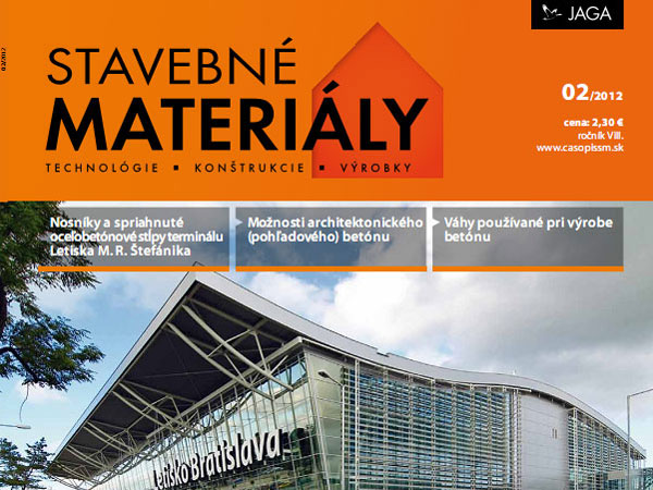 casopis stavebne materialy 2 2012 v predaji