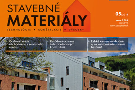 casopis stavebne materialy 5 2011 v predaji