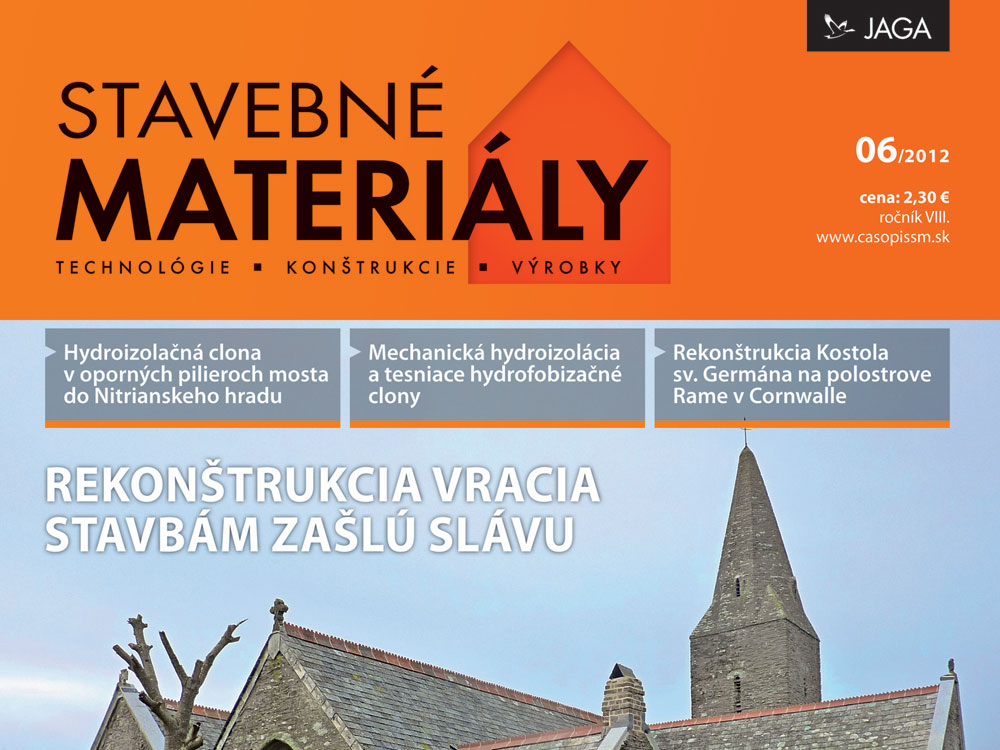casopis stavebne materialy 6 2012 v predaji