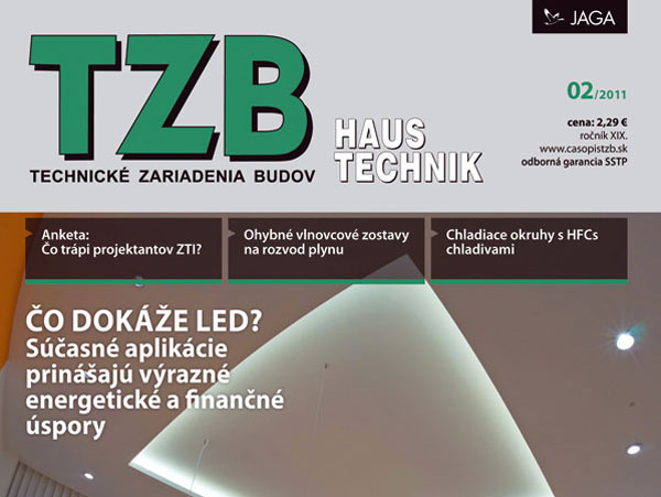 Časopis TZB Haustechnik 2/2011 v predaji
