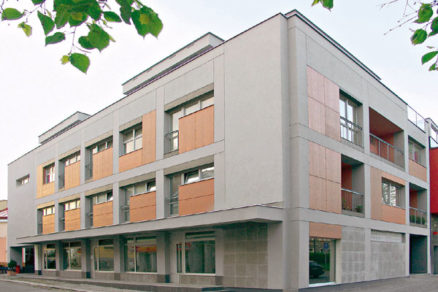 Cena Dušana Jurkoviča 2006 pre bytový dom Skelet v Žiline