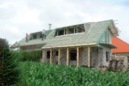 energeticka strecha v experimentalnom rodinnom dome