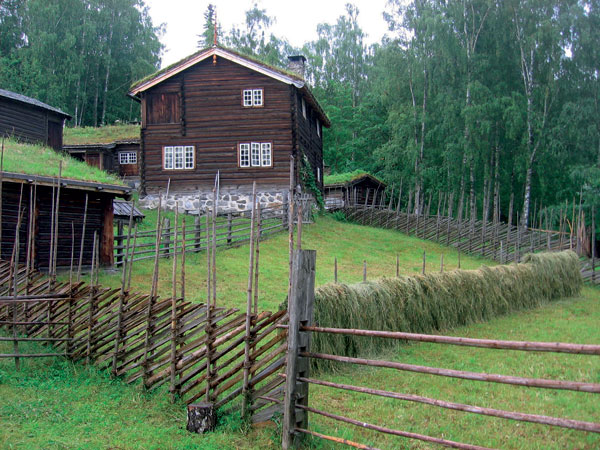 Historická drevená architektúra v Nórsku