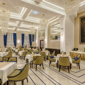 Zrekonštruovaný hotel Royal Palace je zariadený v štýle Art Deco