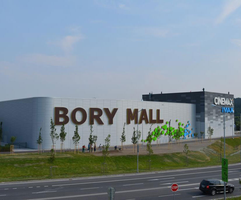 Elegantné a energeticky úsporné Bory Mall – nové nákupné centrum v ...