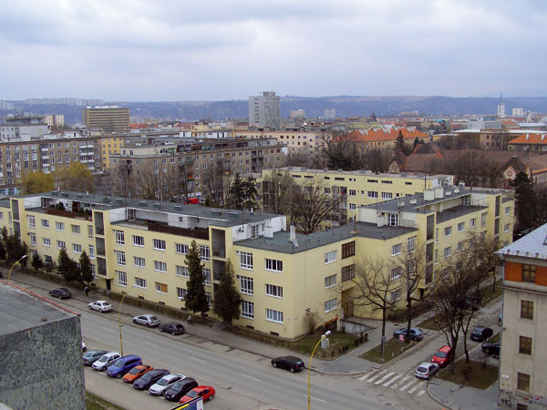 Masarykova kolónia obytných domov pre bankových úradníkov v Košiciach