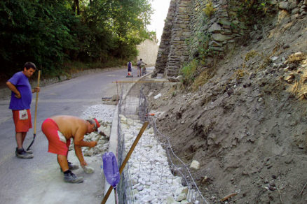 Projektovanie a výstavba gabionových konštrukcií
