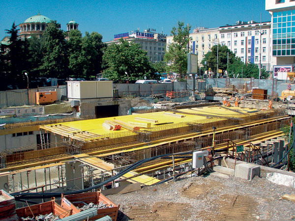 Realizácia projektu rozšírenia metra v Sofii