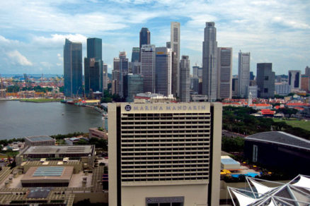 Rekonštrukcia historického centra v Singapure
