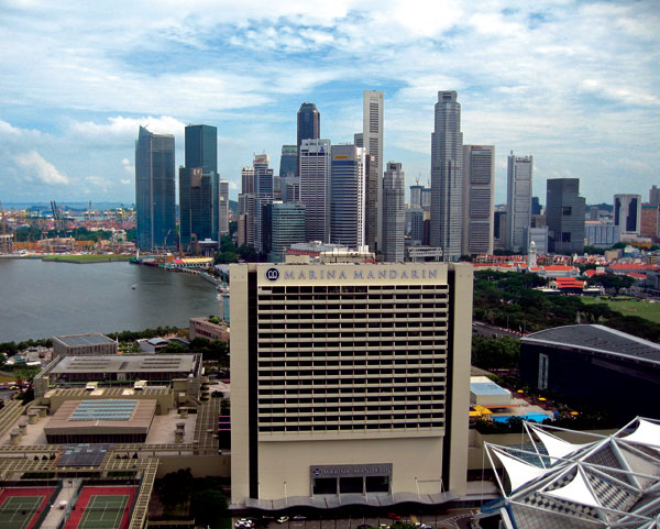 Rekonštrukcia historického centra v Singapure