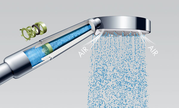 Vodu i energiu je možné šetriť bez straty komfortu pri sprchovaní