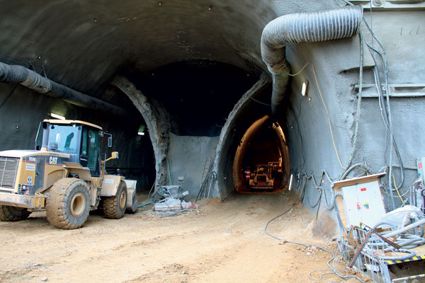 Železničný tunel cez Turecký vrch